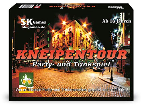 Stefan König Kneipentour - Das absolut-absurde Partyspiel/Trinkspiel/Saufspiel, ab 16 Jahren