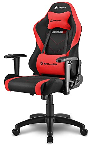 Sharkoon Skiller SGS2 Jr. Gaming Chair, Rot