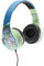 Music Sound|Bügelkopfhörer mit Kabel Over Ear Fantasy|Faltbarer On-Ear-Kopfhörer mit Kopfbügel, 1,2 m langem, verwicklungsfreiem Kabel–3,5-mm-Klinkenstecker–Blütenblätter, MUSICSOUNDFAN221