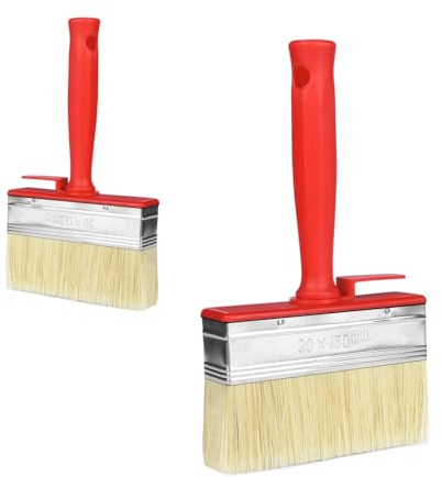 Sukudon Set mit Tapeten- und Mauerwerk-Pinseln, große Pinsel für Zaun und Dekoration, Harris