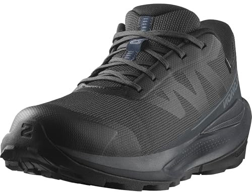 Salomon Elixir Tour wasserdichte Herren Wanderschuhe, Outdoor-bereit, Angenehmes Laufgefühl, Wetterfest, Dark Navy, 45 1/3