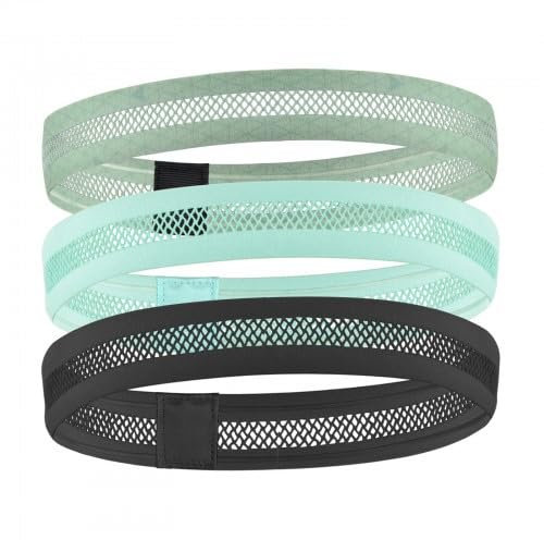 Ehuihuan Schweißband Stirn, Elastisches Sport Stirnband für Damen und Herren, Haarband Sommer Anti-Rutsch, Fitness-Stirnband für Yoga, Jogging und Outdoor Aktivitäten