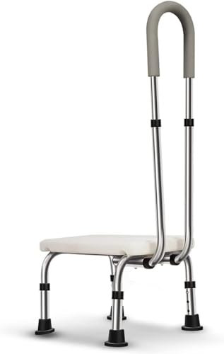 Pédales De Sécurité Avec Mains Courantes, Marches De Baignoire Réglables En Hauteur, Repose-pieds Médicaux Antidérapants, Marches De Douche, Aides À La Mobilité Pour Personnes Âgées Et Handicapées