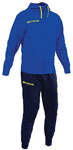 GIVOVA TUTA KING COTONE TERRY (POKER) AZZURRO/BLU Tg. 2XL