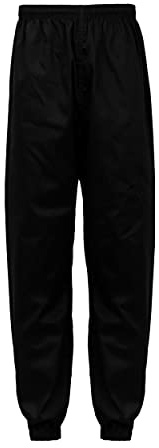 UFG Ultimate - Kung Fu Pant Cotton Polyester Blended Less Wrinkle Tailored Fitting (US, Numeric, 0, Regular, Regular, Black)