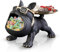 OKESYO Bulldogge Skulptur Deko, Französische Bulldogge Tablett Deko, Bulldogge Tablett Deko, Wohnzimmer Büro Moderne Hund Deko, Geschenk für Frauen Männer Mama