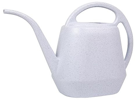 Mini arroseur de jardin pour appartement, arrosoir, en plastique polyvalent, grande capacité, 3 l, long bec, arrosoir - Boules de roses pour le jardin - Avec tige - Bleu (X1-blanc, taille unique)