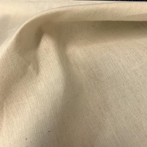 Nessel Nesselstoff Breite 170cm oder 300cm- reine Baumwolle waschbar - ab 0,5m - Rohware Naturnessel Meterware Dekostoffe Sackleinen Mittelschwer (300cm 150g/m²)