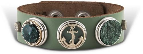 NOOSA-Amsterdam ORIGINAL Armband ARTEMISIA sagebrush - ohne Chunks Größe S