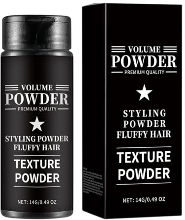 Texture Styling Hair Volume Powder – Volumengebendes Haarpuder | Haarpuder Für Männer | Natürliches Haarpulver Zum Auffüllen Des Haaransatzes Und Des Bartes | Haarfüller Für Dünner Werdendes Haar | Ha