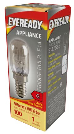 Fridge Freezer LAMP Bulb Universal E14 15 WATT SES X 1