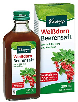 Kneipp Weißdorn Beerensaft, Wertvoll für Herz und Kreislauf (1 x 200 ml)