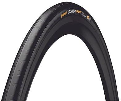 Continental Trekking & City Super Sport Plus - Cubierta para bicicletas negro black foldable Talla:700 x 25C