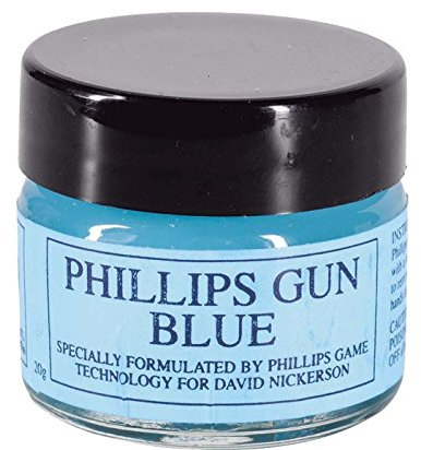 Henge Ltd PHILLIPS BLUE GUN BLUING PASTE TOUCH UP GUNSMITH REPAIR MAINTENANCE 20g JAR 159