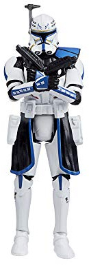 Star Wars The Vintage Collection Captain Rex Toy, 3.75-Inch-Scale The Clone Wars Action Figure, Toys for Kids Ages 4 and Up