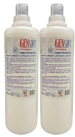 HOME PRO Rampi Igiensoft - Suavizante para lavadora profesional, concentrado, desinfectante, perfumador, hipoalergénico, para pieles delicadas, origen vegetal, 2 l