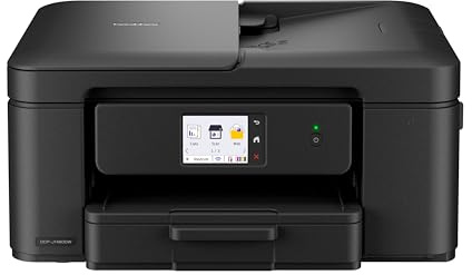 Brother DCP-J1460DW Wireless, A4 Inkjet Printer|all-in-one (Print/Copy/Scan)|Wi-Fi/USB 2.0|A4|2-Sided Print|Photos|Inks Included|UK Plug