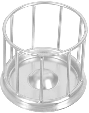 jojofuny Comedero para Tortugas de Acero Inoxidable Plata Superficie Suave y Seguro para Mascotas Adecuado para Beber y Alimentar Reptiles