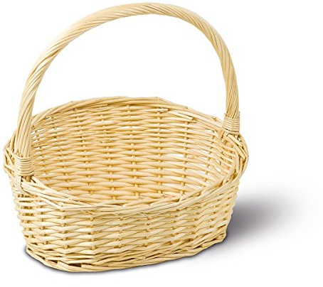 Rechberger 4418/1 korg med handtag, D 35 cm x B 30 cm x H 11/35 cm