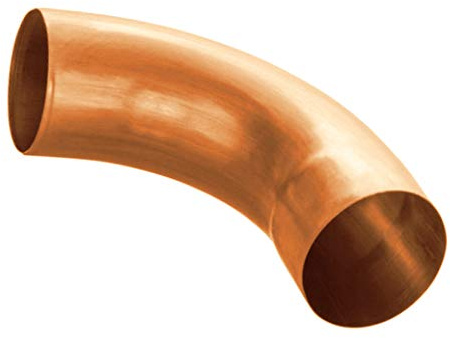 Regenrohrbogen 72° Kupfer in den Größen 60, 76, 80, 87 und 100 mm (S)