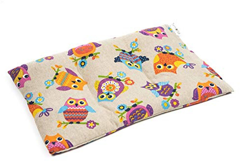 TERMOSAK Saco térmico de semillas de soja y lavanda, 37x25, cojín térmico microondas/congelador, compresa calor/frío, alta duración de producto. (001, 37x25)