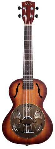 Kala KA-RES-BRS Brass Tenor Resonator Ukulele