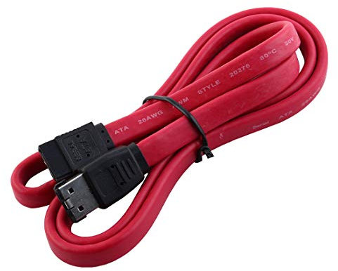Ruilogod 1M 7 PIN SATA A ESATA Cable de transferencia de datos extension