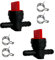 1/4 Inline Fuel Cut Off Valve with Clamps