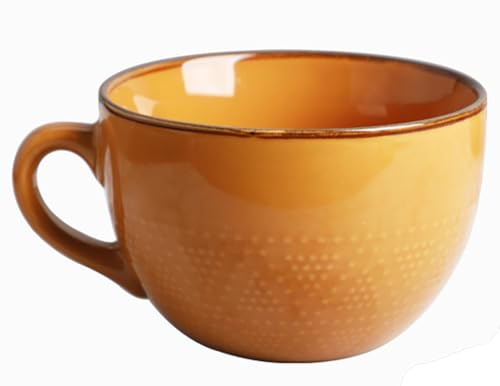 Disoza Tazas De Sopa Con Asa Taza Grande De Café Taza Xxl Taza De Cerámica 700ml Tazas Jumbo Taza Grande De Café Taza De Té Tazón De Sopas De Café Tazón Tazón De Porcelana Taza De Café