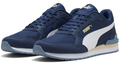 Puma Sneaker Unisex St Runner Adulto NL, V4 Tela Bianca Blu persiana, 40.5 EU