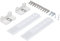 Kenekos - UNIVERSAL Türmontage-Set geeignet für LIEBHERR 9086322, kombatibel mit Miele 1878720, 1878730, Smeg 015730361 Einbau-Kühlschrank und Gefrierschrank mit Schlepptür-Technik. Schleppscharnier