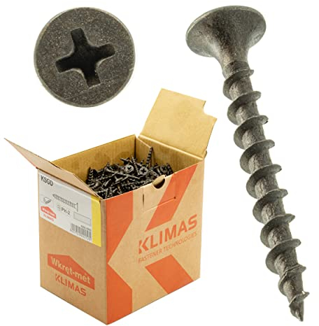 Tornillos de montaje rápido (3,5 x 25-1000 unidades, rosca gruesa y tornillos PH2)