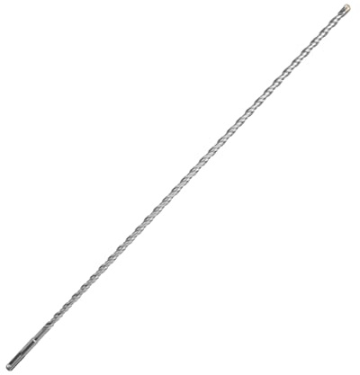hsawbit Punte per trapano SDS Plus, 16 mm x 600 mm, SDS per muratura, punta a croce in carburo, per muri di mattoni, cemento, pietra