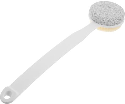 Bestyash Lange Griff Bimsstein FußFeile Hornhautentferner FüR PediküRe Tragbares FußPflegewerkzeug Mit Wasserabweisendem Design Ideal FüR Zuhause Und Reisen