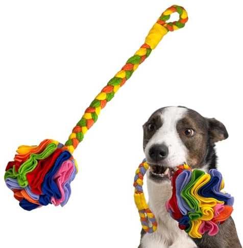 Zasdvn Palla da fiuto, divertente giocattolo per l'alimentazione lenta, per cani – contro la noia e la stimolazione mentale dei cuccioli