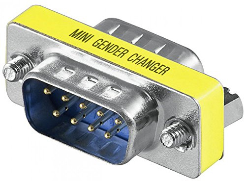 Goobay 60300 Gender Changer D-SUB - Spina D-SUB/RS-232 (a 9 pin) > Spina D-SUB/RS-232 (a 9 pin)