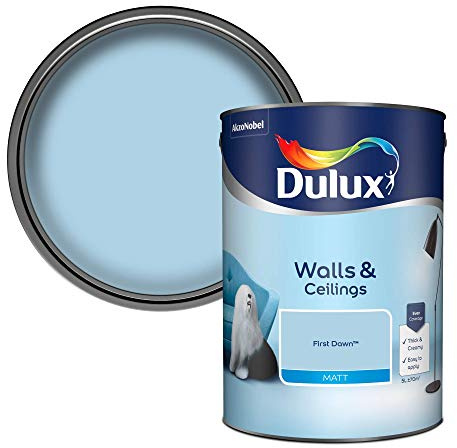 Dulux Matt Emulsion Paint For Walls And Ceilings - First Dawn 5L