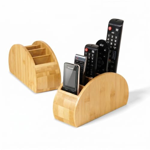 OSCO Bamboo Remote Organiser