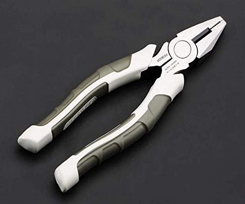 Pinzas de hierro, alicates, tenazas de carpintero, herramientas adecuadas for el juego de alicates de abrazadera multifunción de tres piezas diagonales multifunción al aire libre for el hogar, 6 pulga