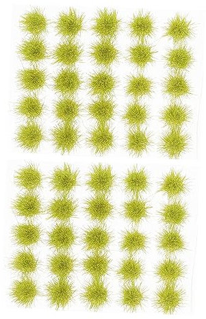 Garneck Grappe De Gazon Artificiel Décoratif Modèle Miniature De Pelouse Ornement De Décoration De Table Réaliste