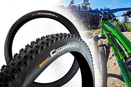 2 Fahrrad Reifen 2.3 x 29 Zoll Continental Cross King Drahtreifen für Mountainbike MTB Cross E-Bike bis 25km/h