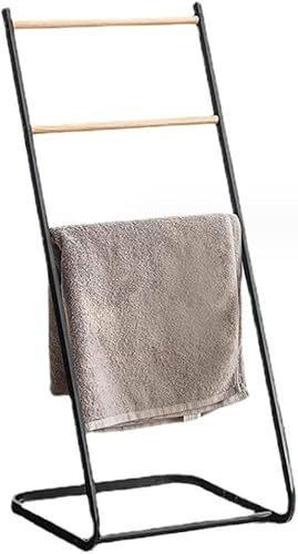 HGOuhK Soporte de toallero Independiente Toallero Independiente, Porta Toallas, toallero for Escalera de baño Toallero de pie