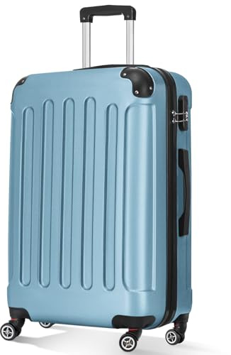 Maleta Grande 66x46.5x27.5 ABS, Maleta de Viaje para Hombre y Mujer, Juegos de Maletas Medianas con Ruedas, Maletas American Tourister Style