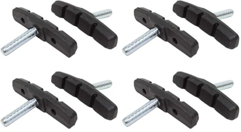 cyclingcolors 4X Zapatas de Freno Cantilever 60 mm Symmetric Compatible con Shimano Tektro Avid Sram Almohadillas Bicicleta (Paquete de 2)