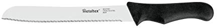 Metaltex 258146 Couteau à Pain Acier Inoxydable Argent 31 cm