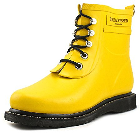 Ilse Jacobsen Damen Gummistiefel kurz, RUB2, Women’s Wellington Boots, Yellow (Cyber Gelb), 7.5 UK (40 EU)