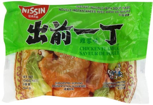 Nissin Chicken Instant Noodles 100 g (Pack of 10)