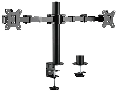 LogiLink BP0106 – 2-vägs monitorfäste, 17–32 tum, armlängd: justerbar svart