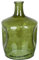 Blumenvase Glas grün 35 cm Tischdeko Ballonvase Flaschenvase Modern Boho Kerala