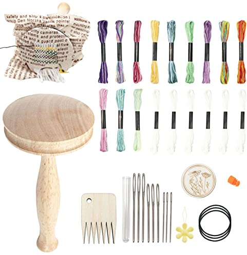 Niktule Stopfpilz | -Stopfpilz-Set | Stopfzubehör mit Nähnadeln zum Nähen von Socken, Kleidung, Pullovern, Muttergeschenken